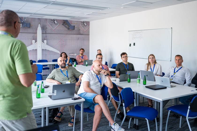 Uczestnicy warsztatów startupowych.